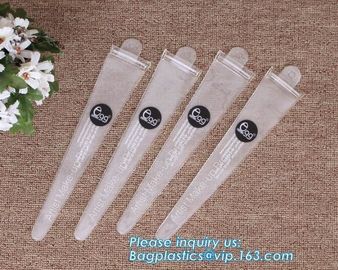 Biodegradable pen pencil houlder,Portable waterproof Transparent Blue plastic PVC Pencil pen pouch Bag bagplastics pack